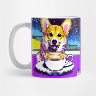 Corgi And Coffee Mug